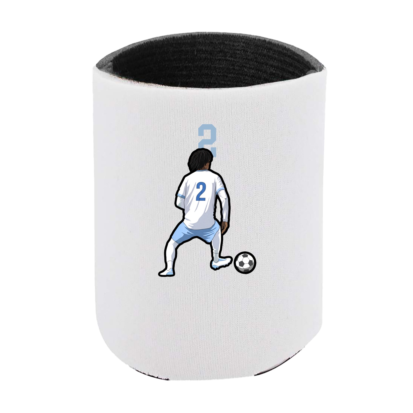 Can Holder — Number Top in White