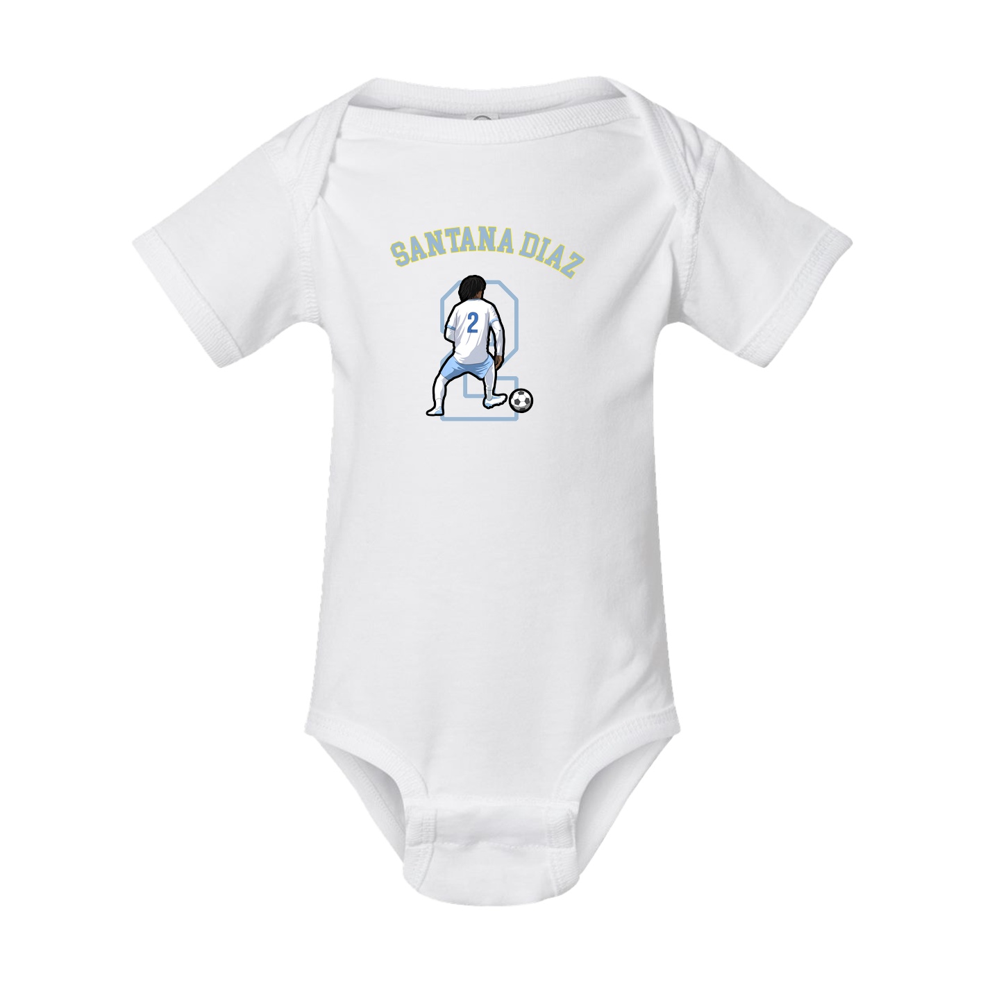 Baby Onesie — Shirsey Arch in White