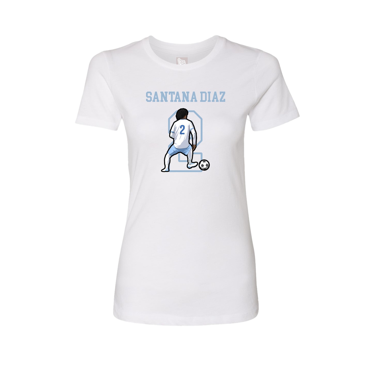 Fitted Women's Tee — Shirsey in White
