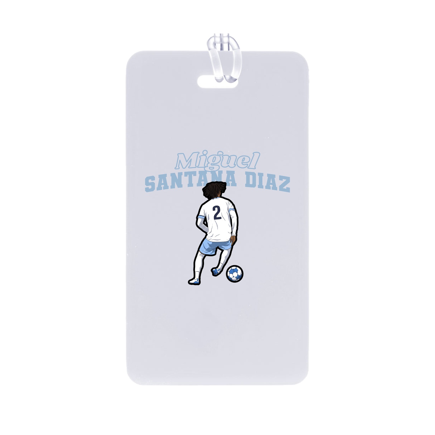 Bag Tag — Name Arch in Classic