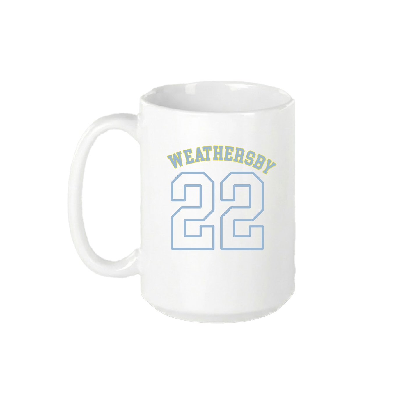 15oz Coffee Mug — Shirsey Arch in White