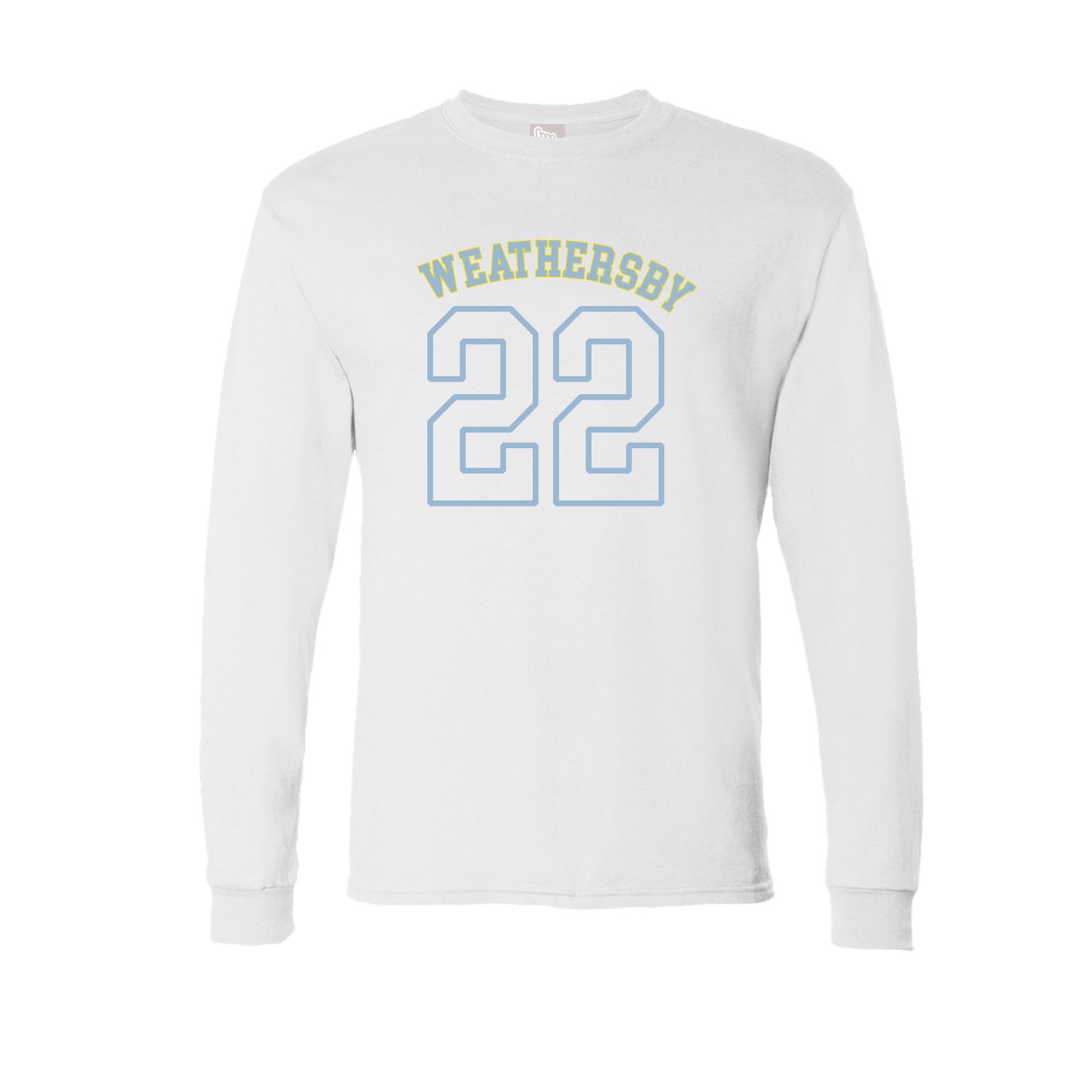Long Sleeve Tee — Shirsey Arch in White
