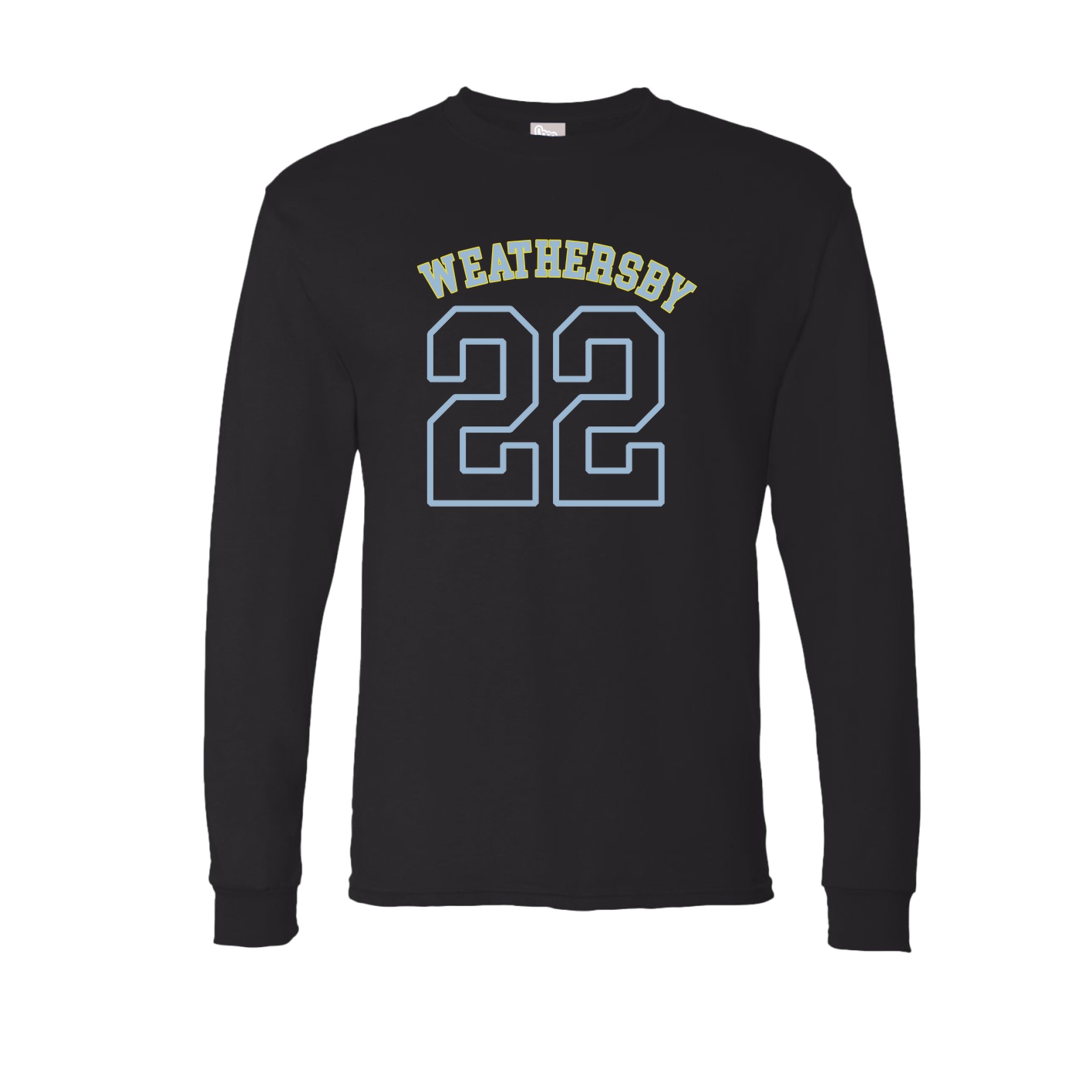 Long Sleeve Tee — Shirsey Arch in Black