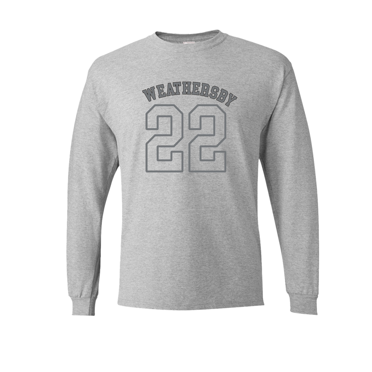 Long Sleeve Tee — Shirsey Arch in Grey