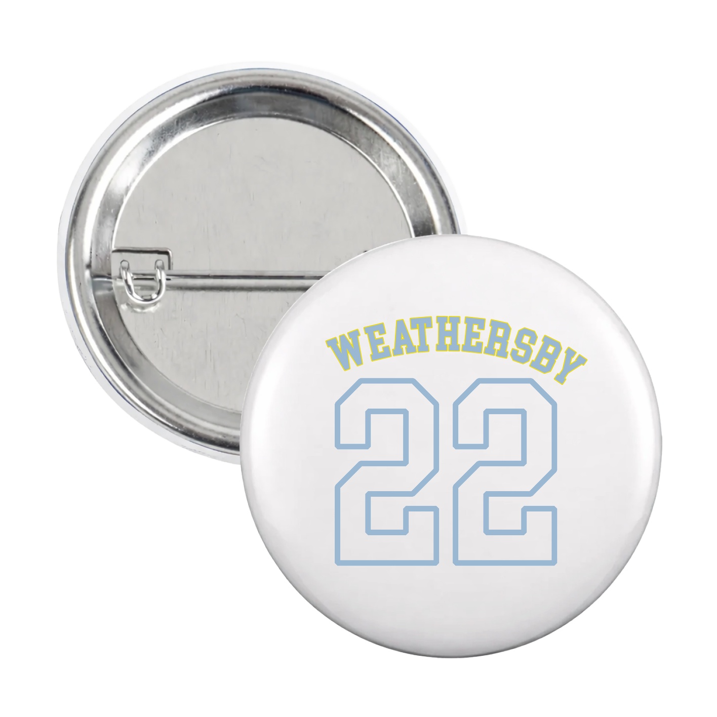 Game Day Button — Shirsey Arch in White