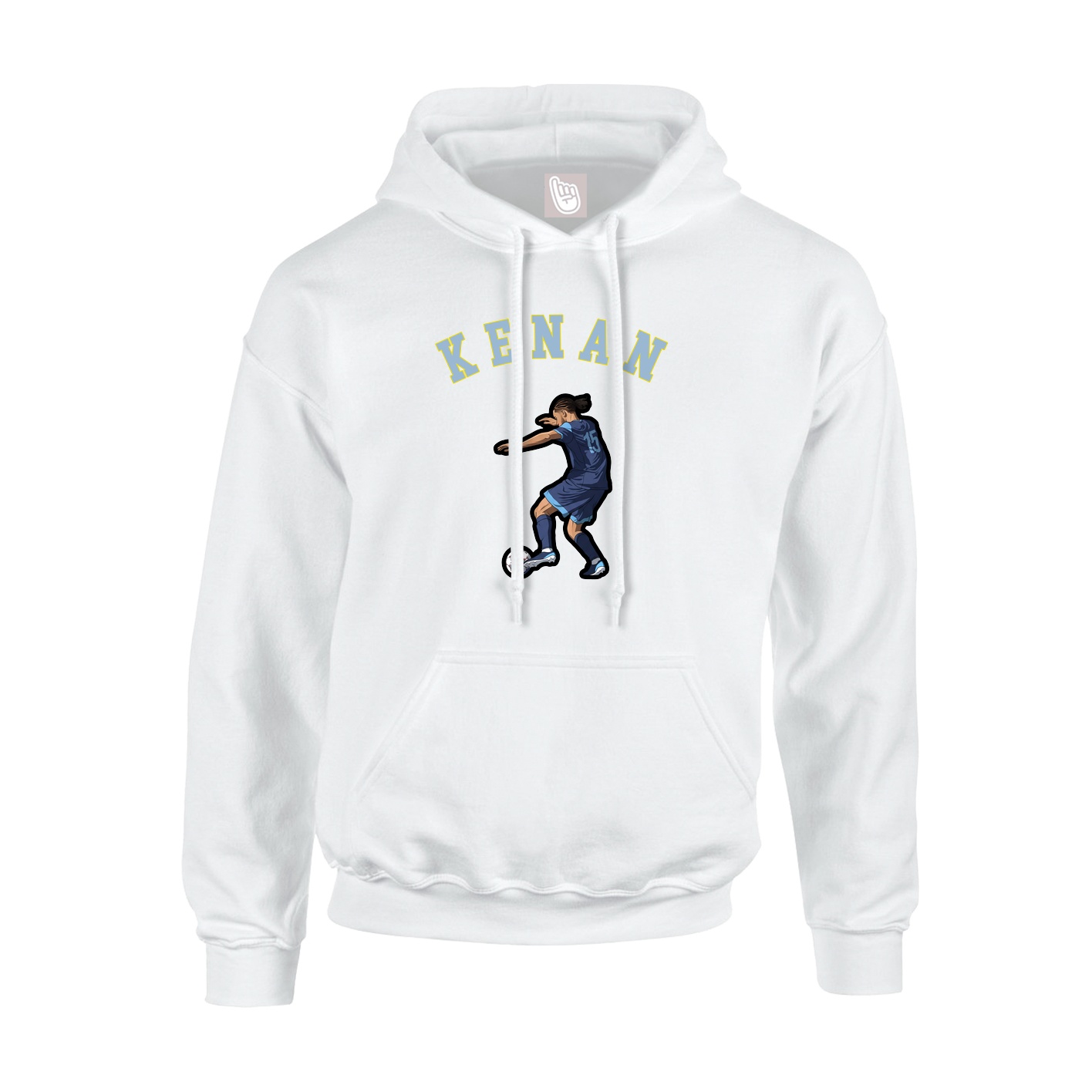 Hoodie — Shirsey Arch in White