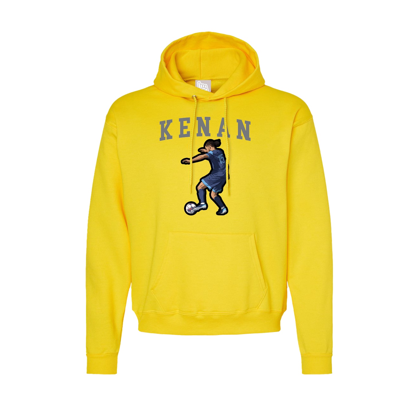 Hoodie — Shirsey in Yellow
