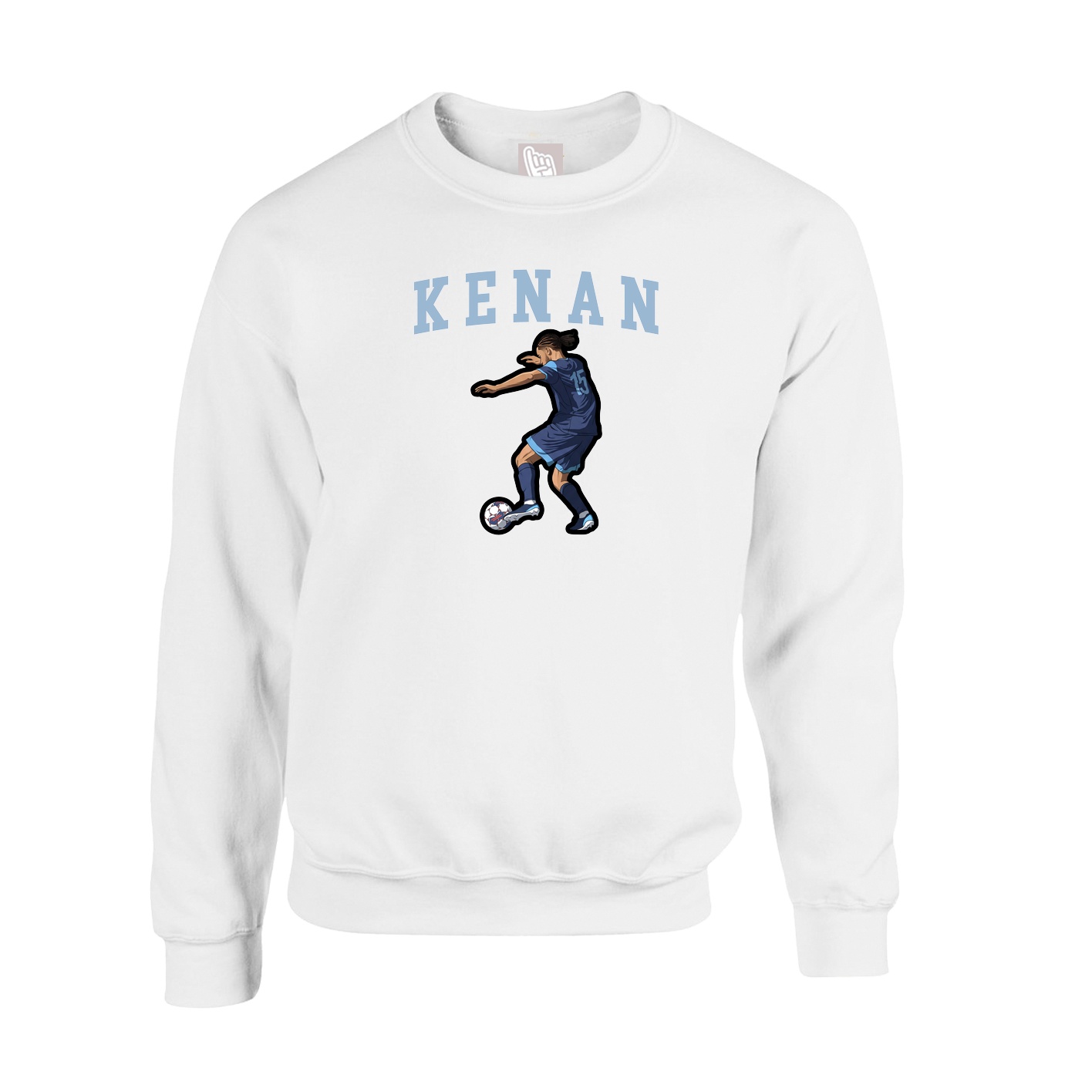 Fleece Crew — Shirsey in White