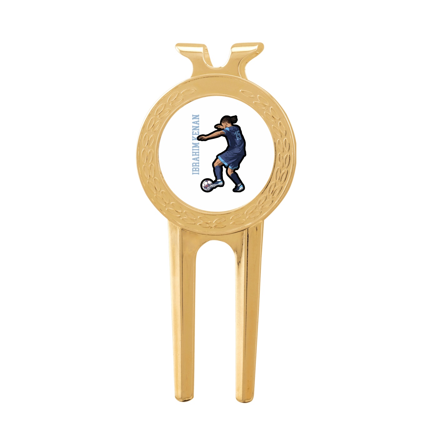 Divot Tool with Ball Marker — Name Vertical in Classic