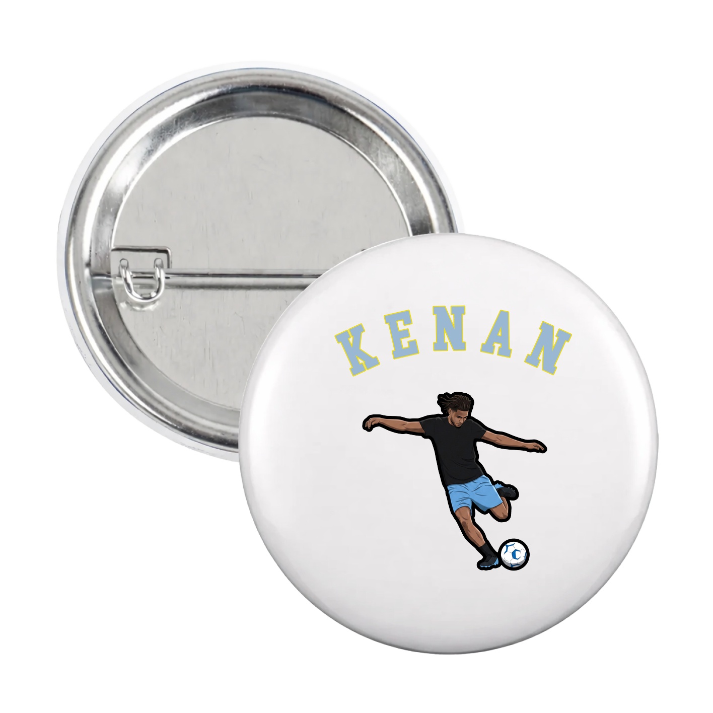 Game Day Button — Shirsey Arch in White