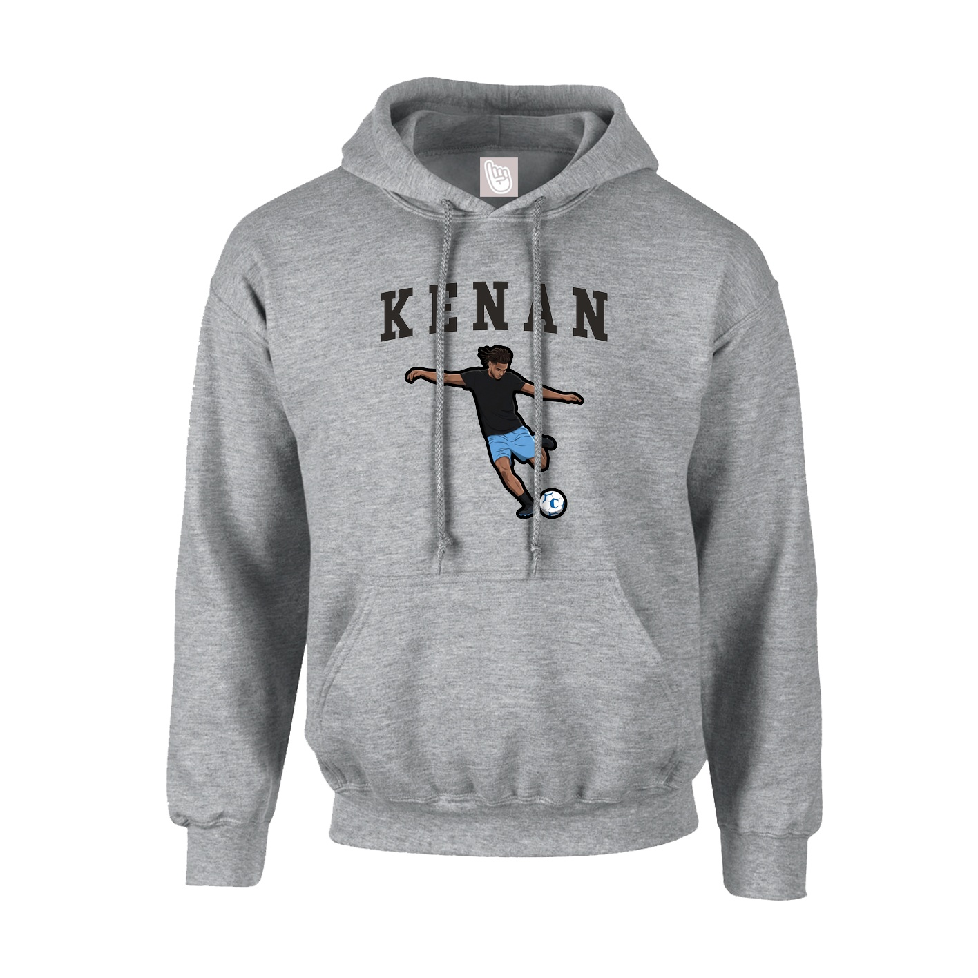 Hoodie — Shirsey in Grey