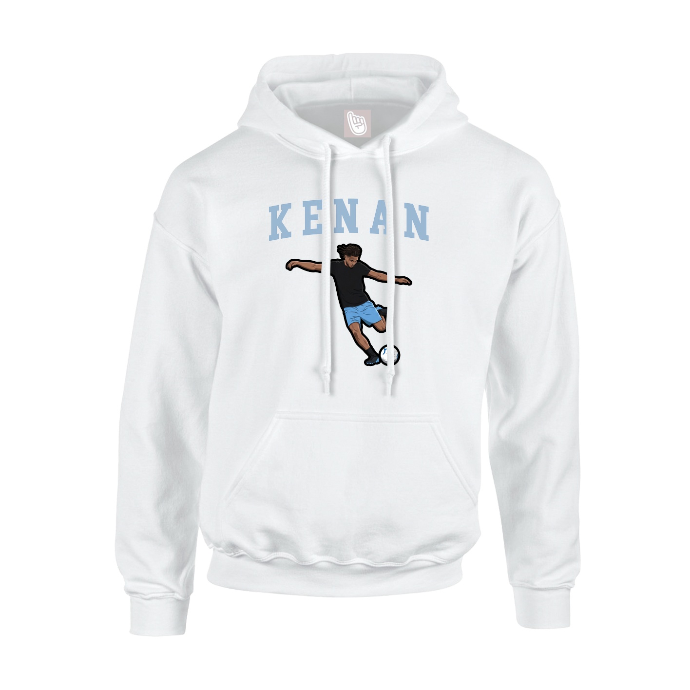 Youth Hoodie — Shirsey in White