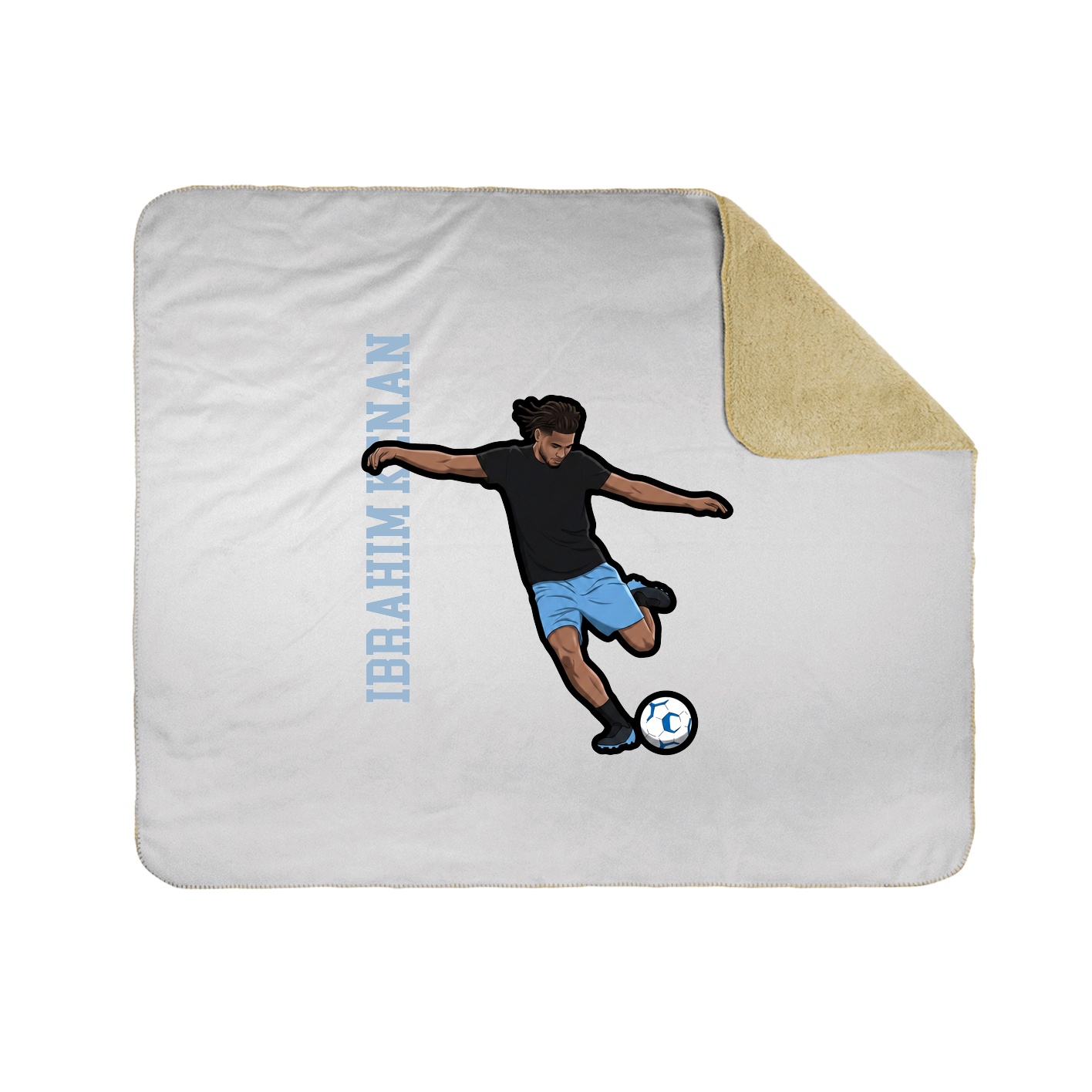 50x60 Sherpa Lined Throw Blanket