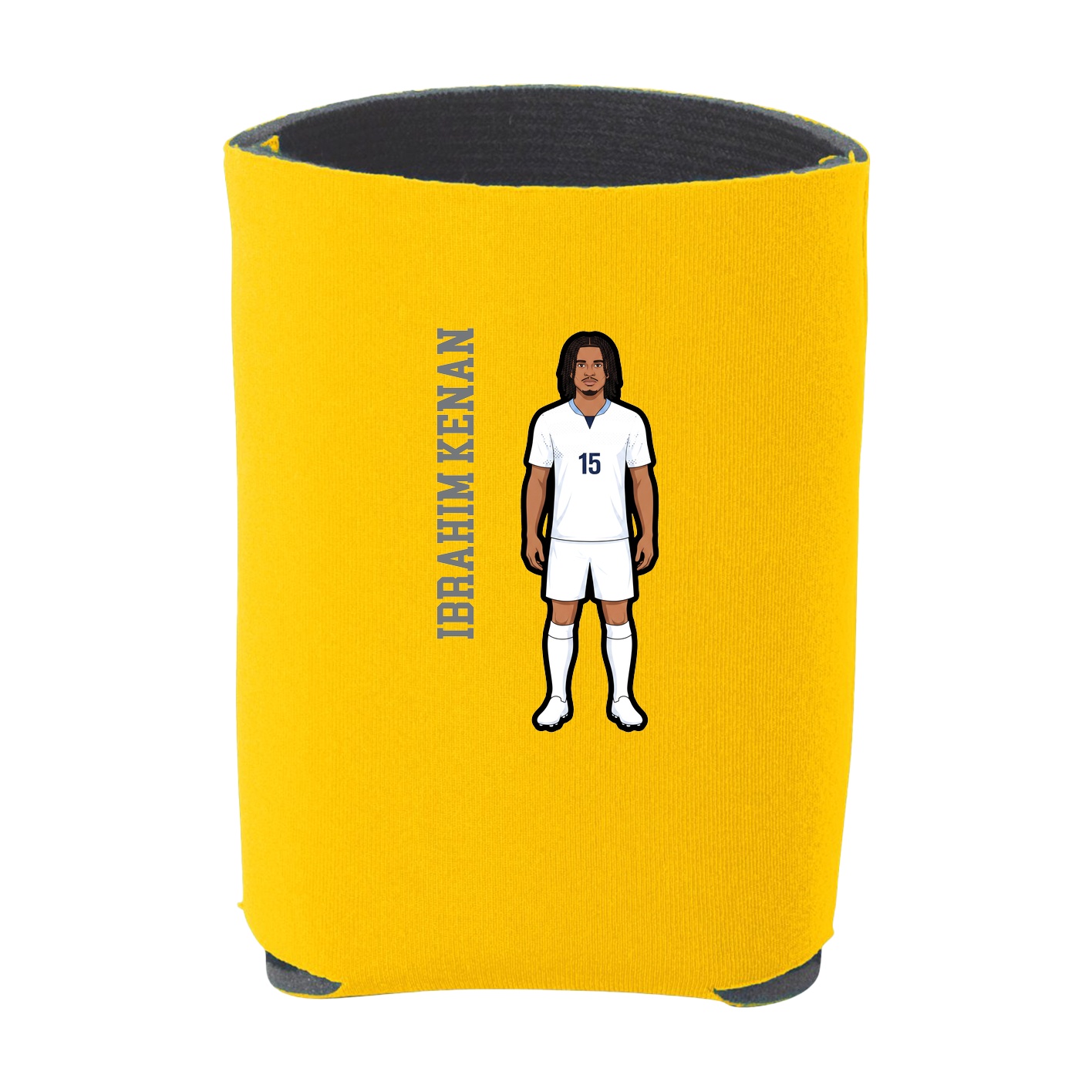 Can Holder — Name Vertical in Yellow
