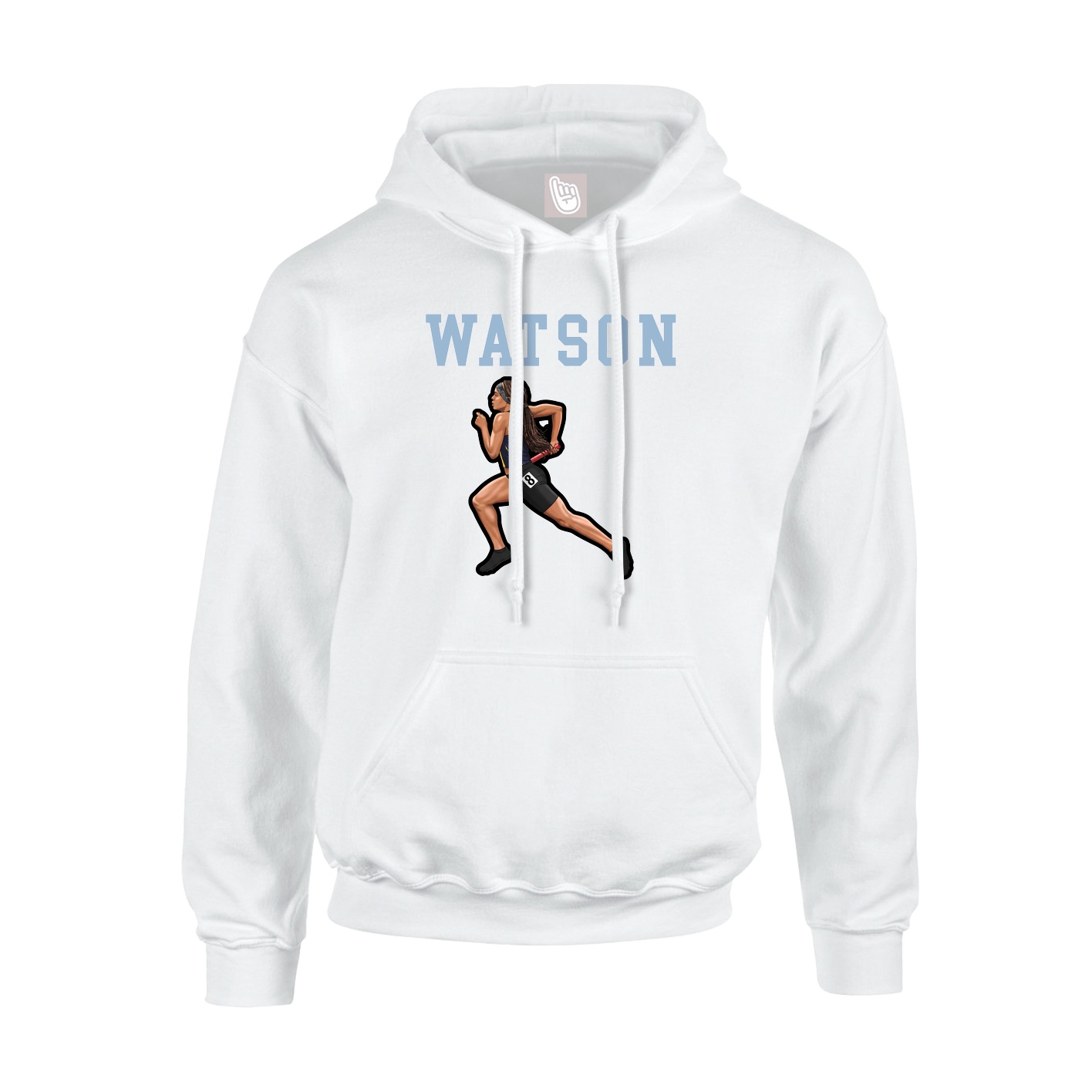 Hoodie — Shirsey in White