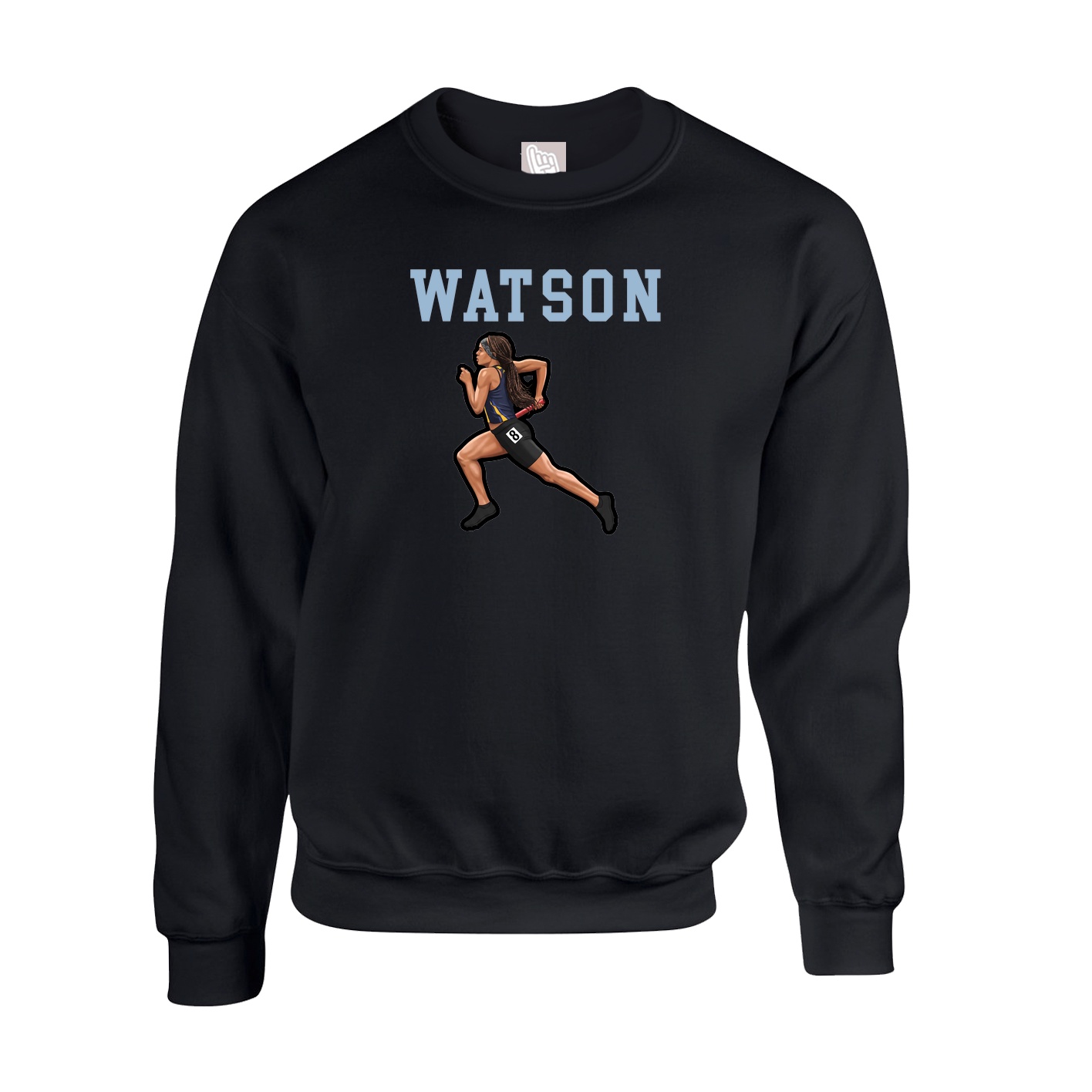 Fleece Crew — Shirsey in Black