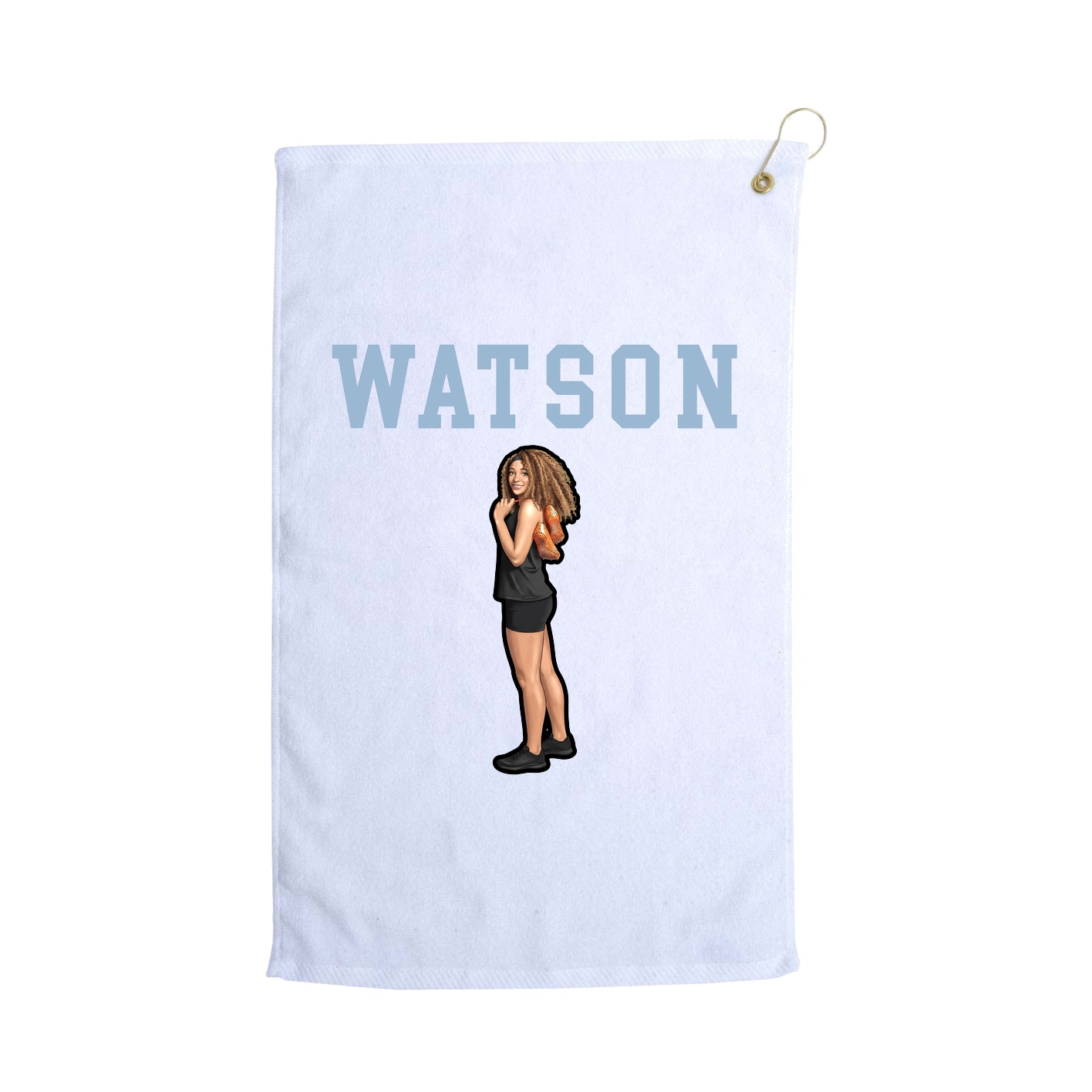 Golf Towel — Shirsey in White