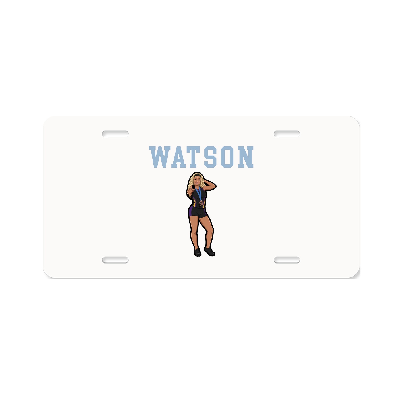License Plate — Shirsey in Classic