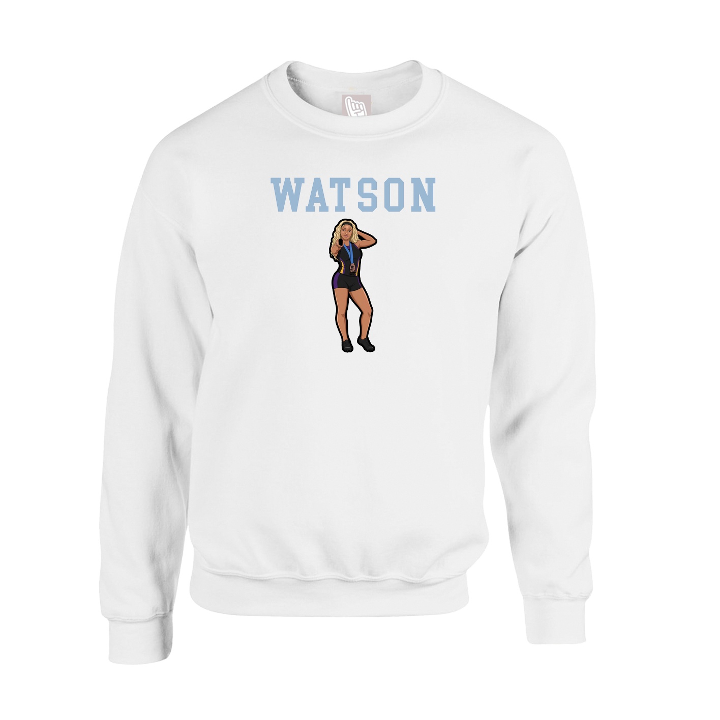 Fleece Crew — Shirsey in White