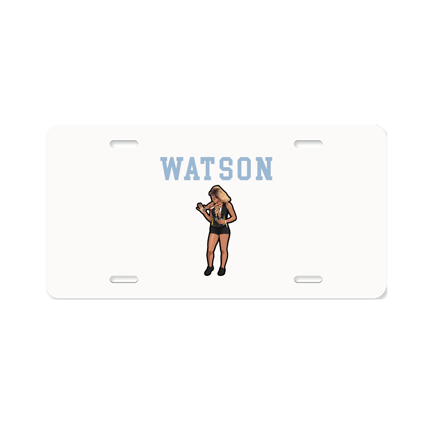 License Plate — Shirsey in Classic