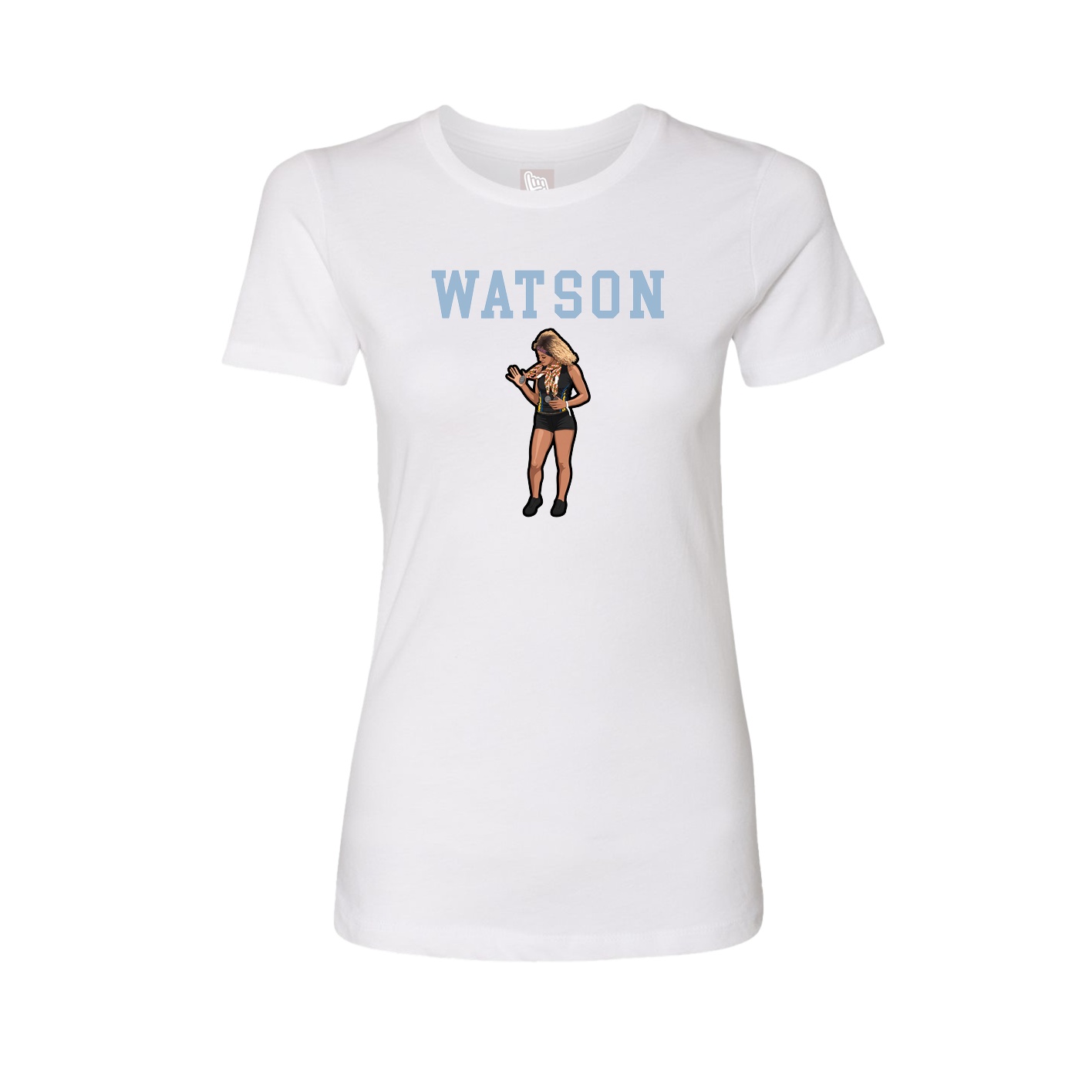 Fitted Women's Tee — Shirsey in White