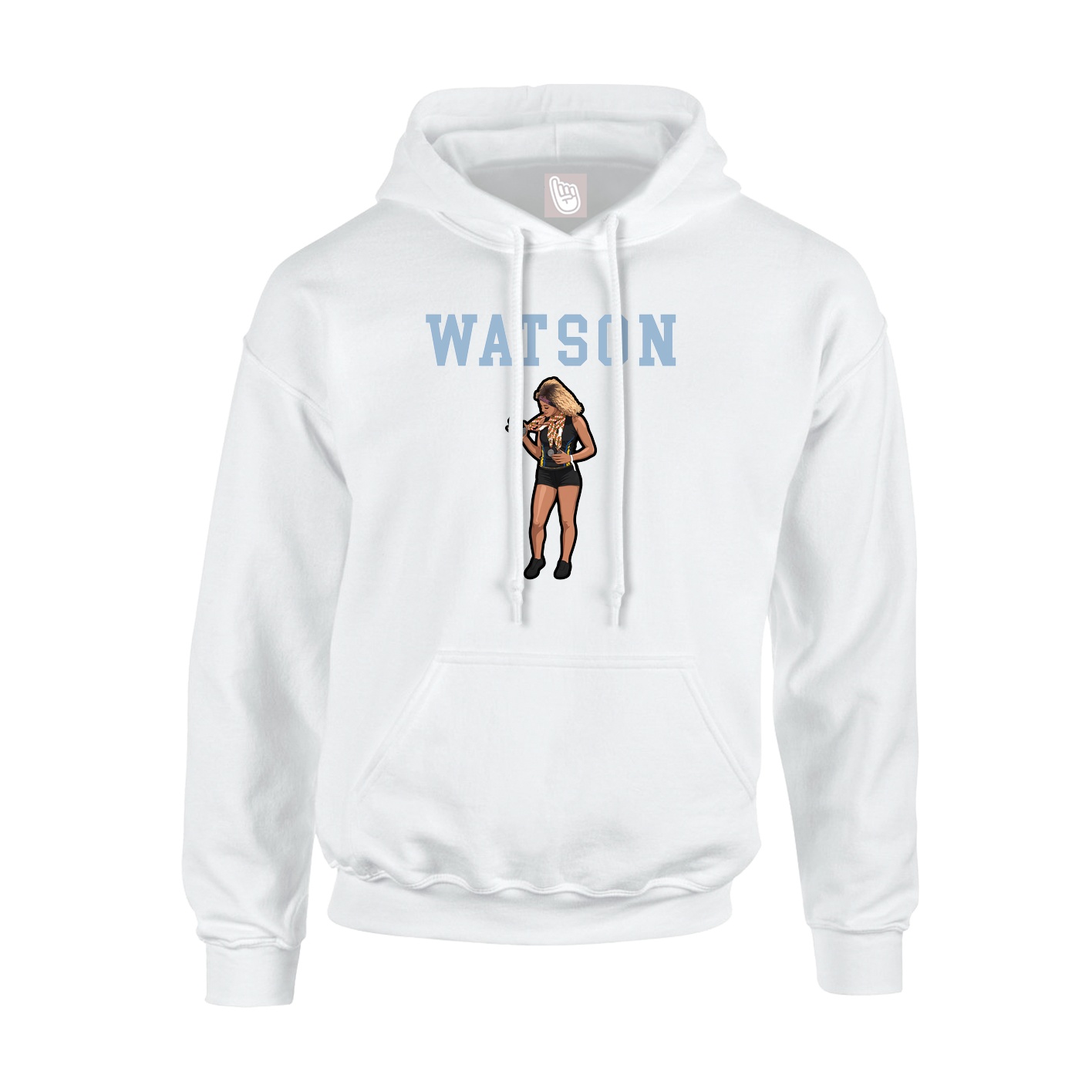 Youth Hoodie — Shirsey in White