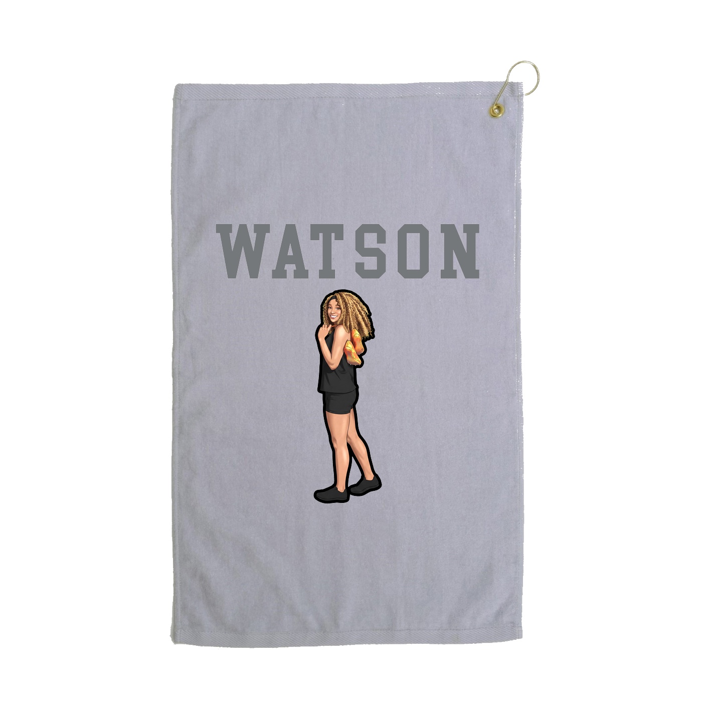 Golf Towel — Shirsey in Grey