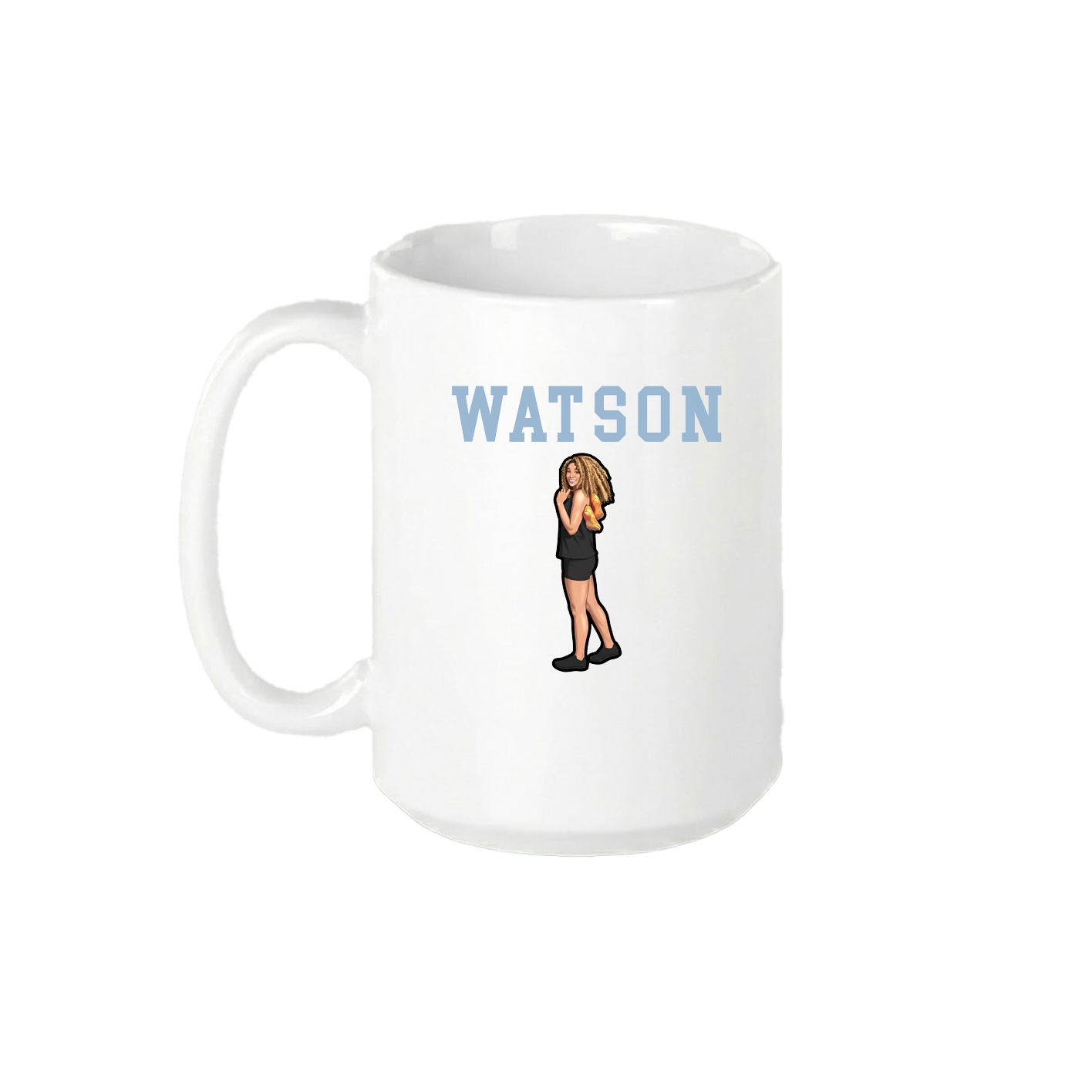 15oz Coffee Mug — Shirsey in White