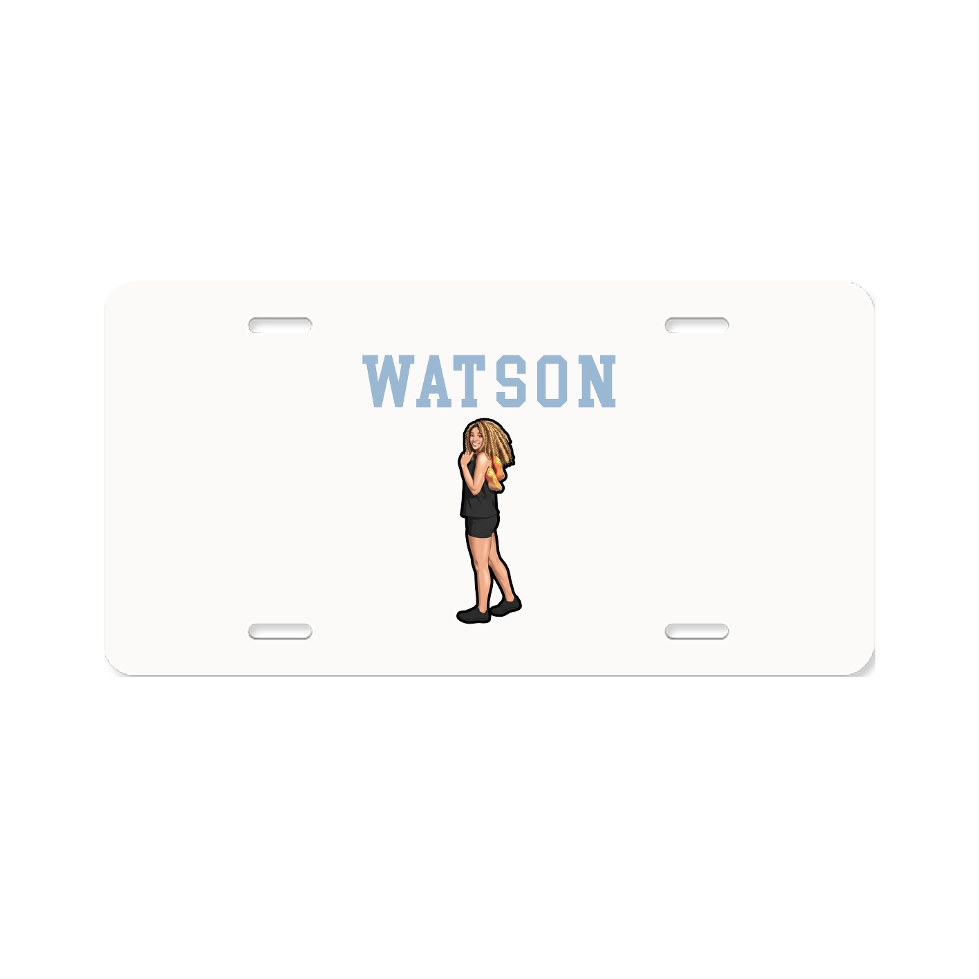 License Plate — Shirsey in Classic
