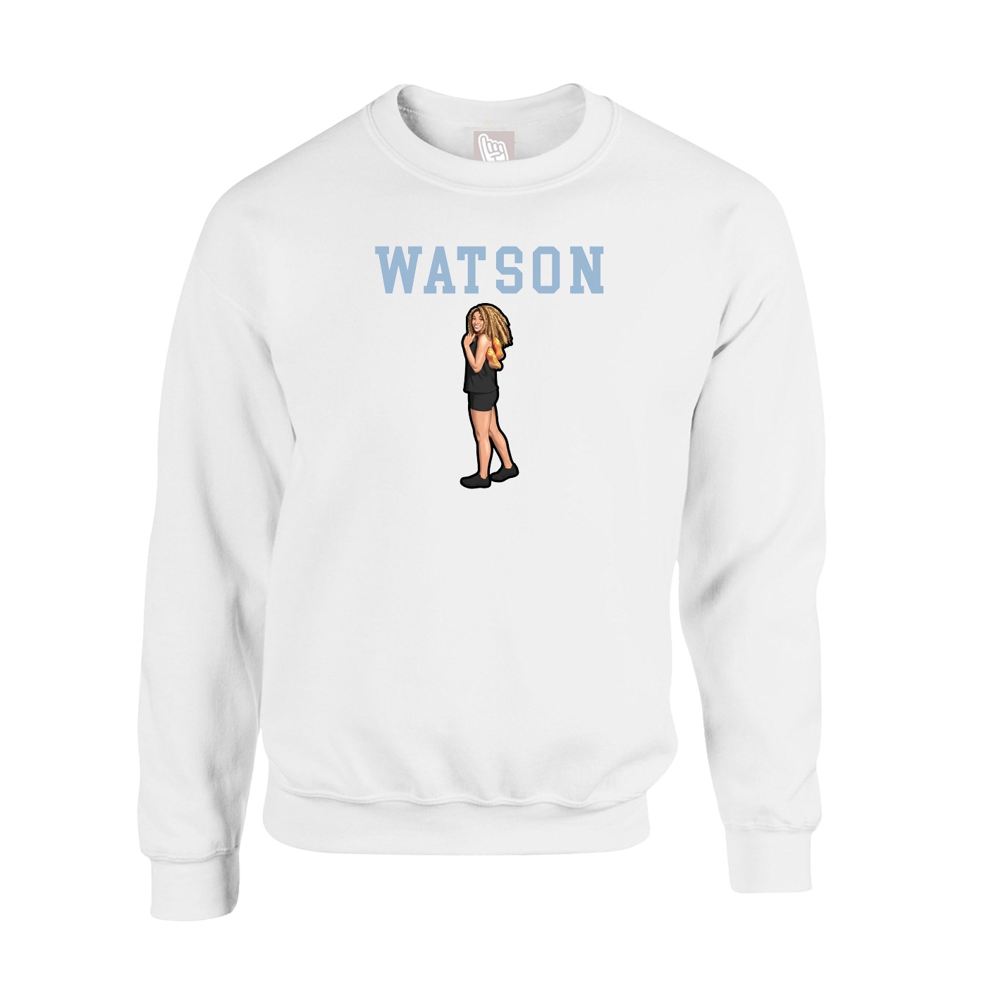 Fleece Crew — Shirsey in White