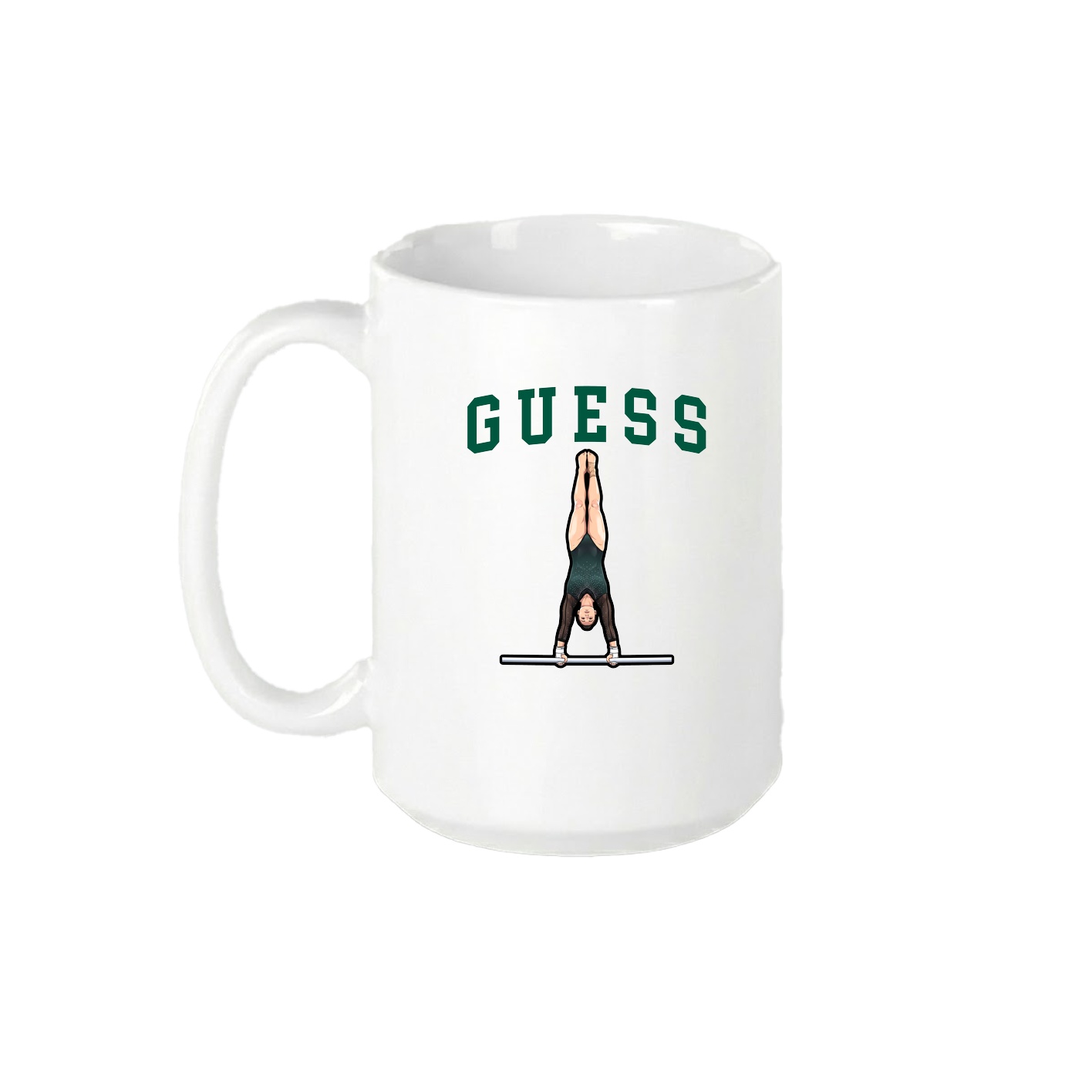 15oz Coffee Mug — Shirsey in White