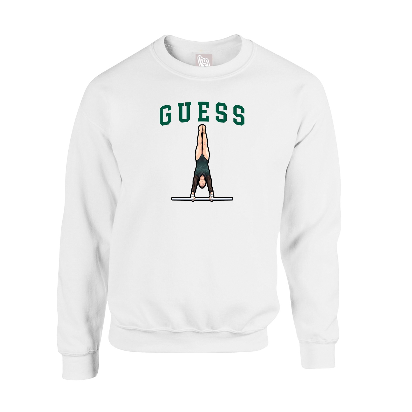 Fleece Crew — Shirsey in White
