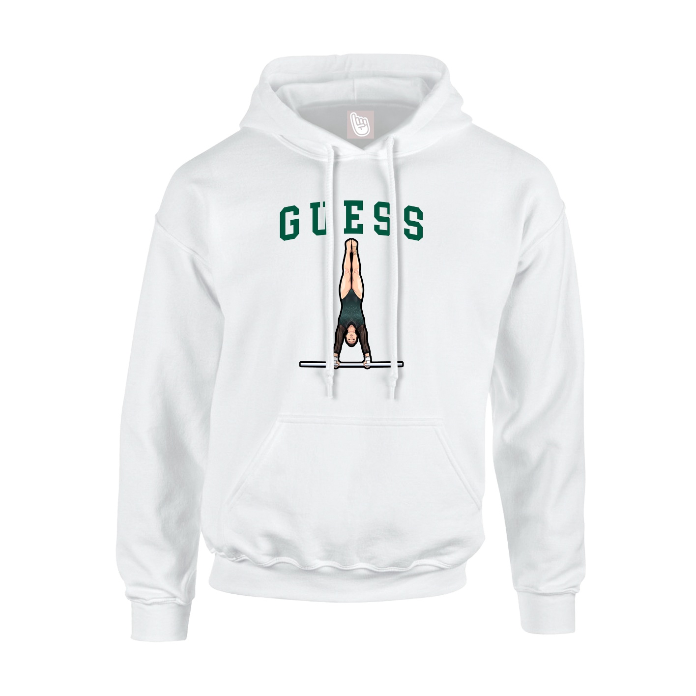 Youth Hoodie — Shirsey in White