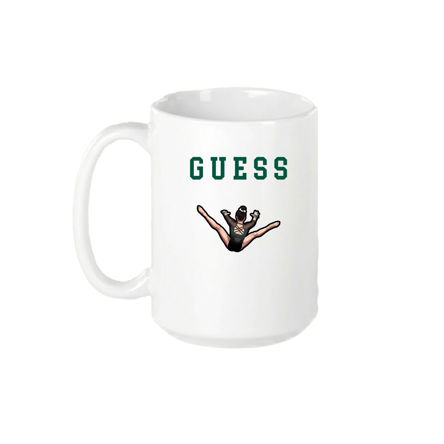 15oz Coffee Mug — Shirsey in White