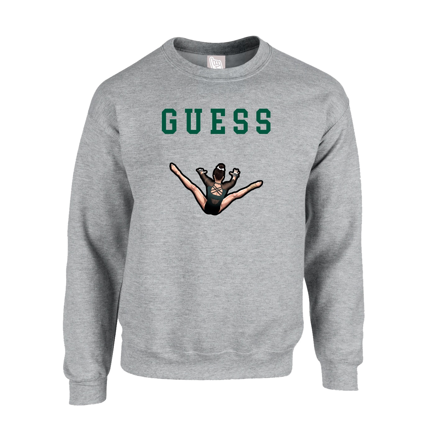 Fleece Crew — Shirsey in Grey