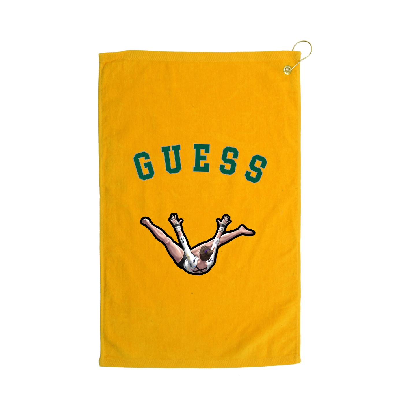 Golf Towel — Shirsey Arch in Gold