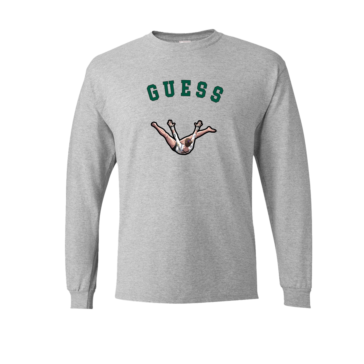 Long Sleeve Tee — Shirsey Arch in Grey