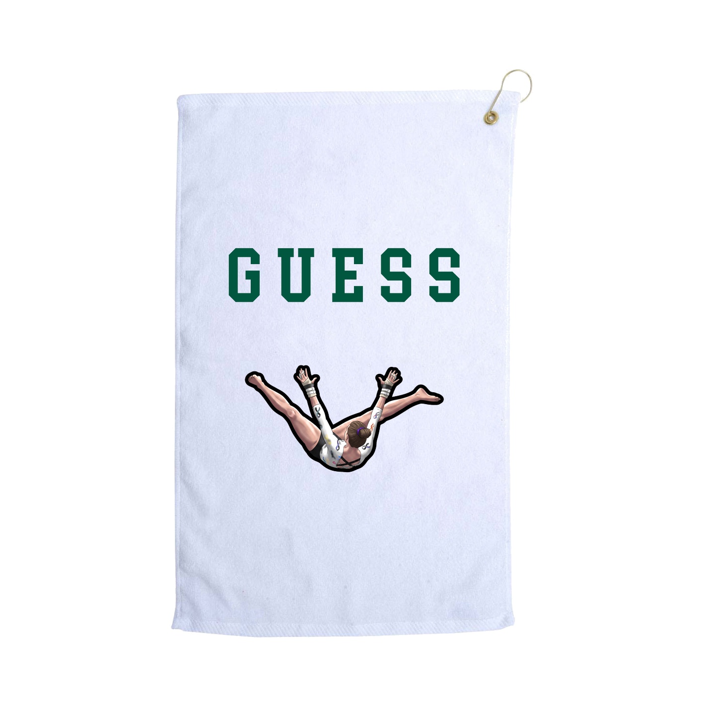 Golf Towel — Shirsey in White