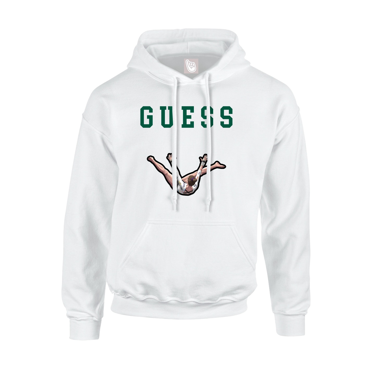 Youth Hoodie — Shirsey in White