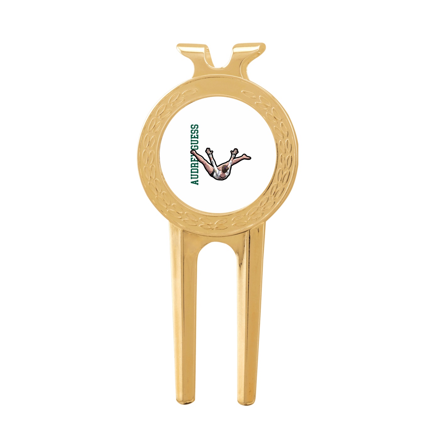 Divot Tool with Ball Marker — Name Vertical in Classic