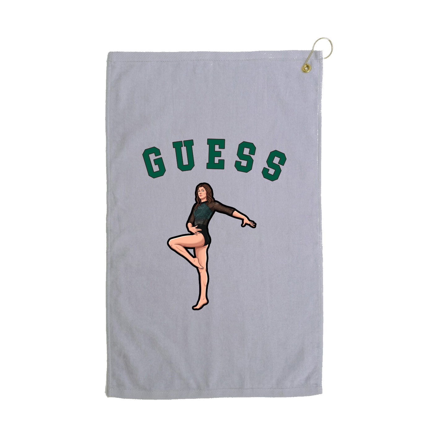 Golf Towel — Shirsey Arch in Grey
