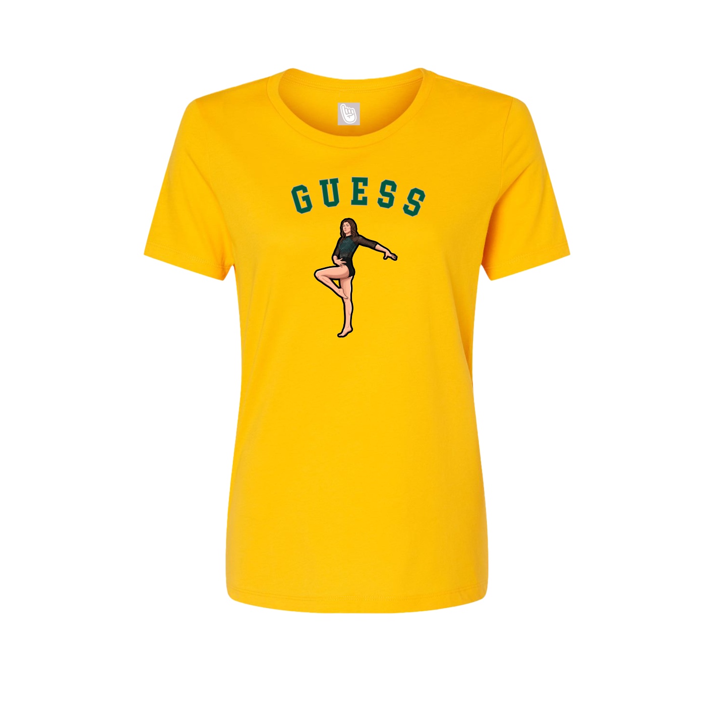 Womens Tee — Shirsey Arch in Gold