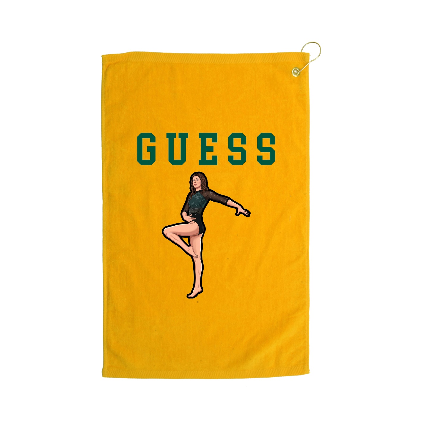 Golf Towel — Shirsey in Gold