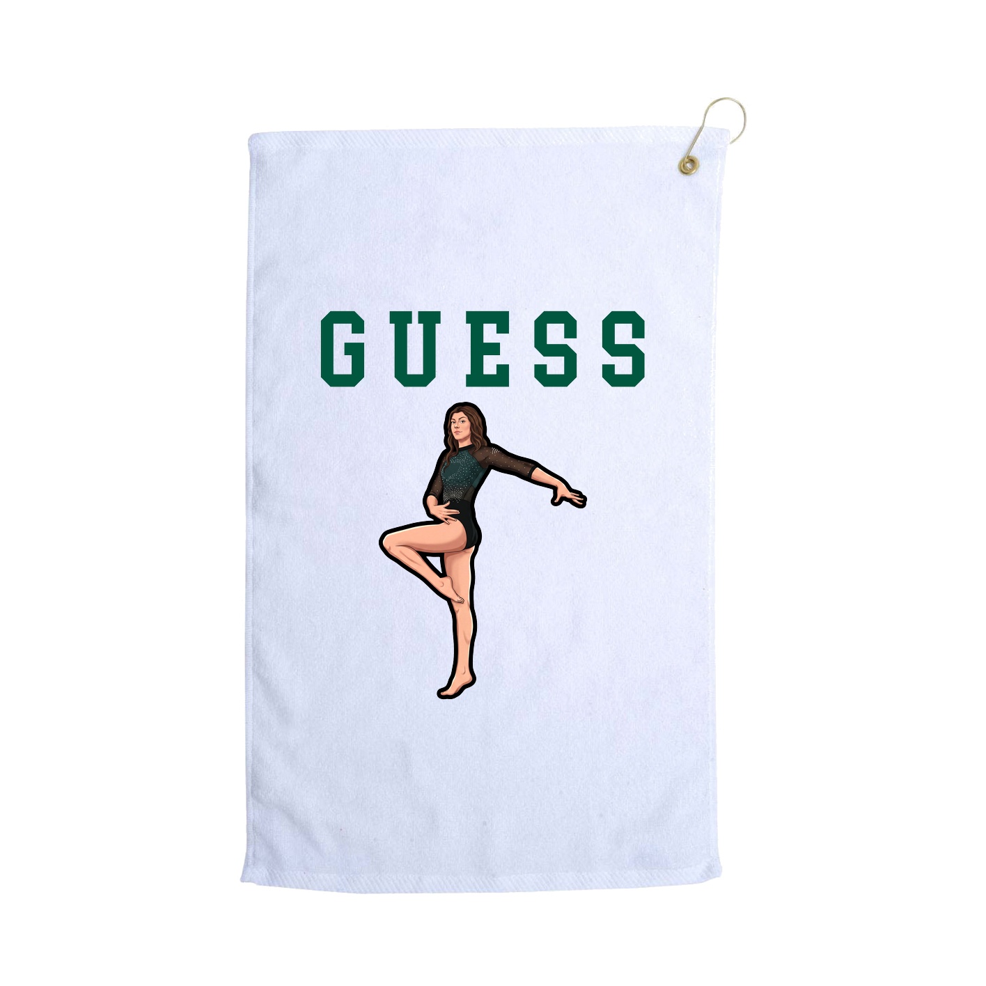 Golf Towel — Shirsey in White
