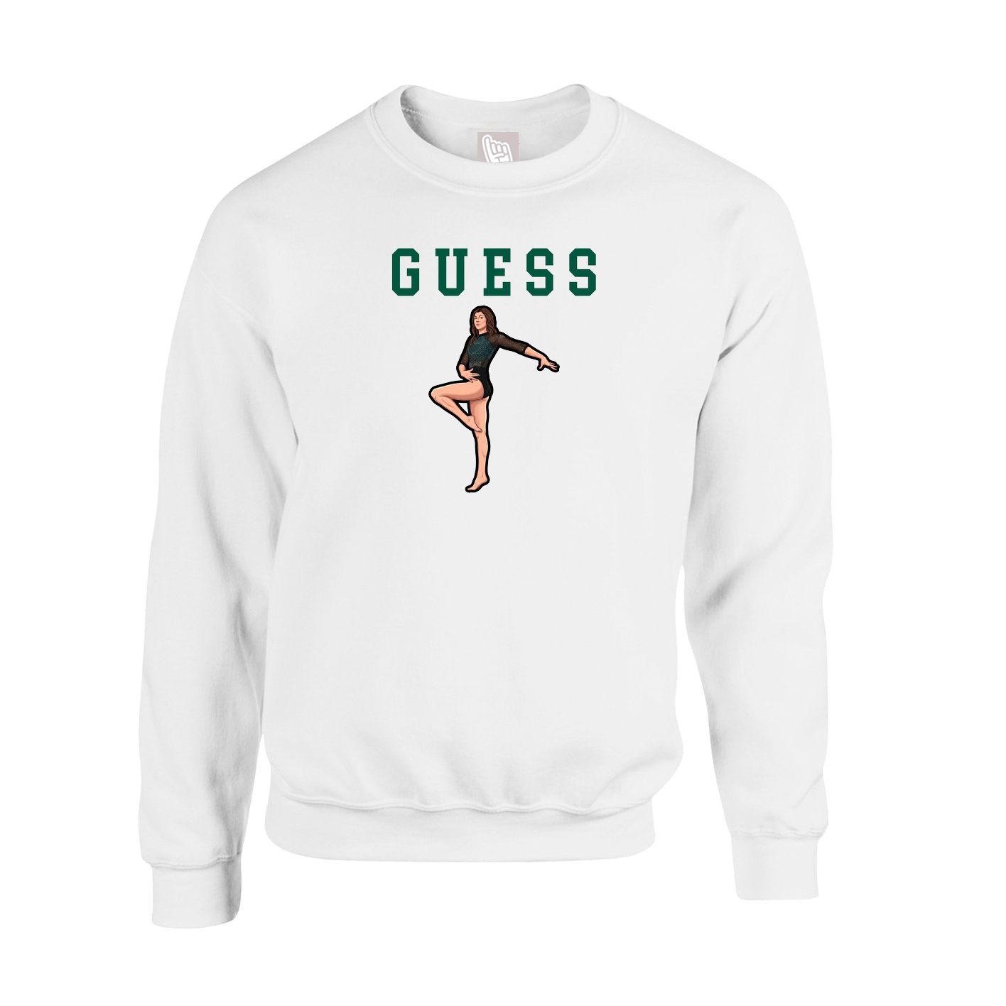Fleece Crew — Shirsey in White