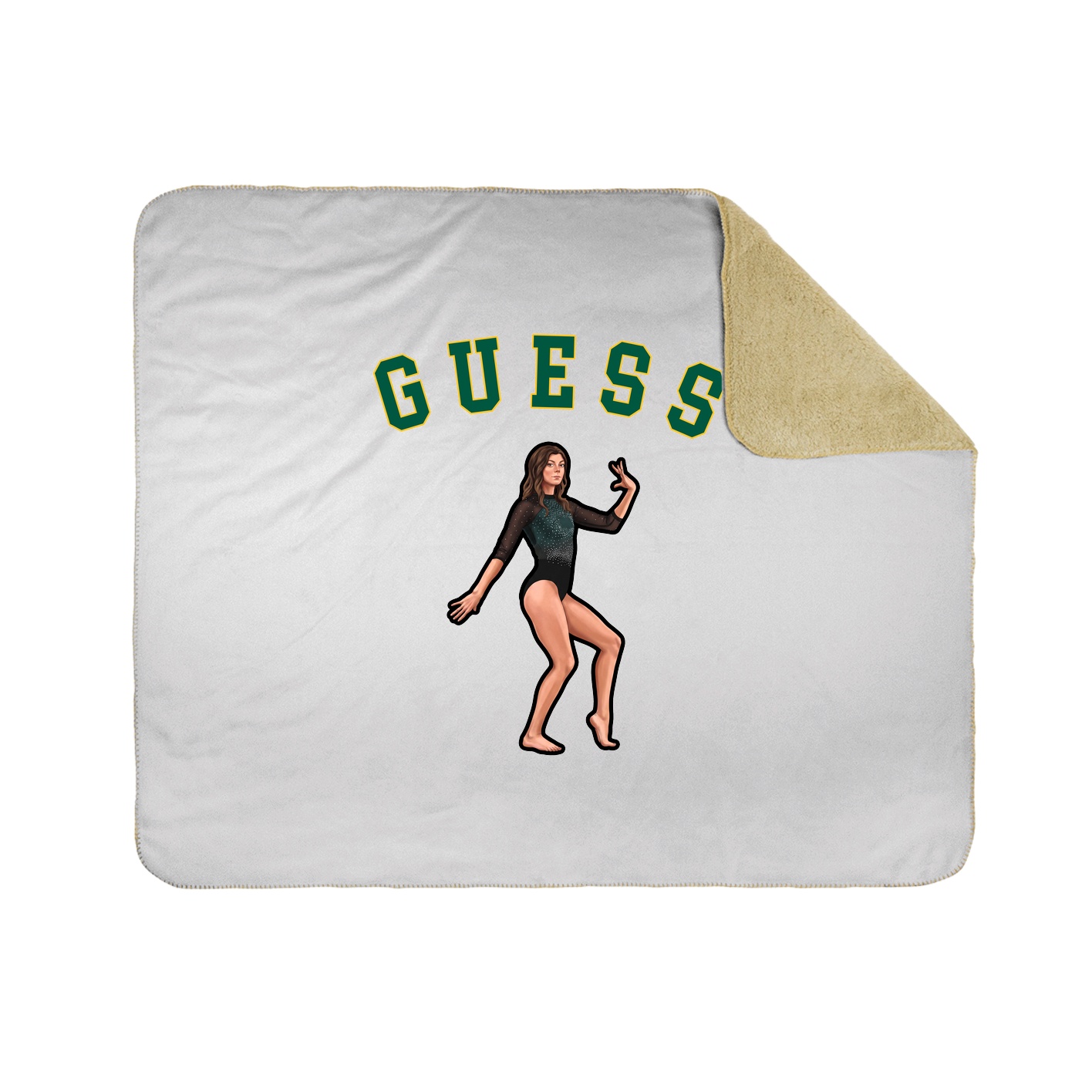 Throw Blanket — Shirsey Arch in White