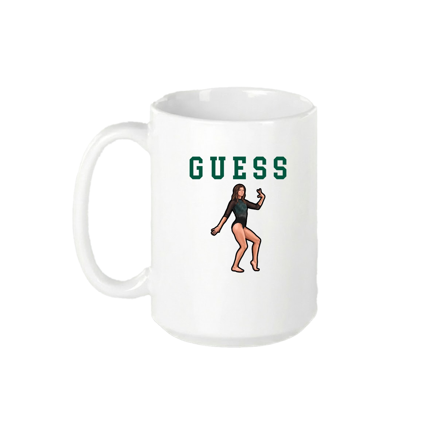 15oz Coffee Mug — Shirsey in White