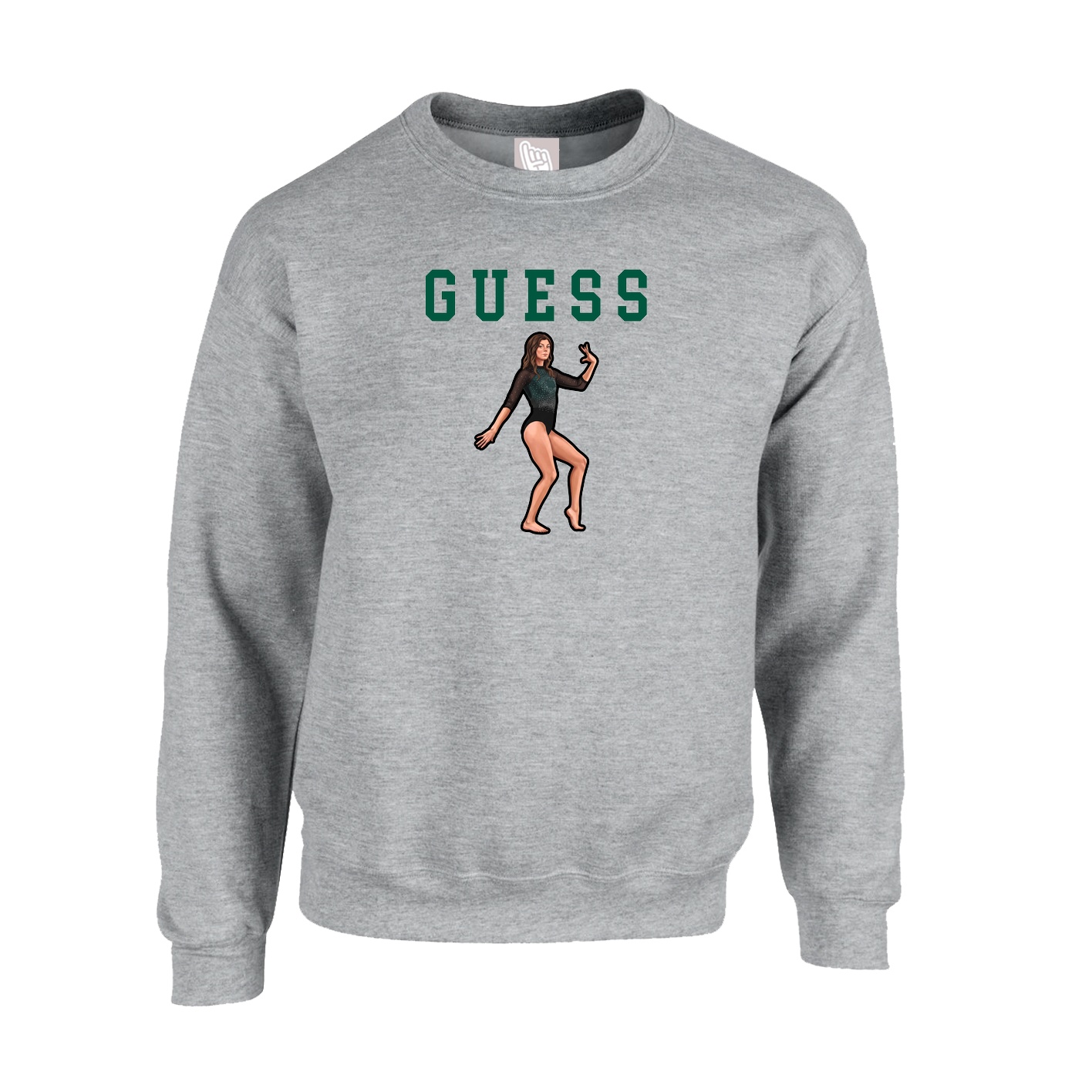 Fleece Crew — Shirsey in Grey