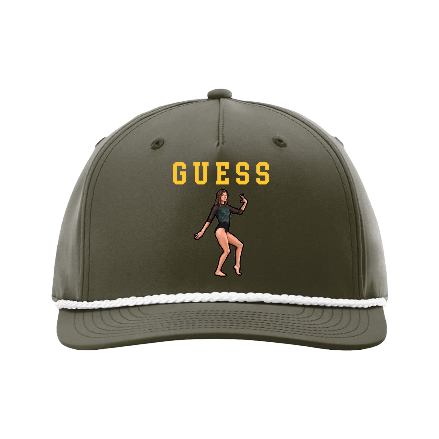 Five-Panel Classic Rope Cap — Shirsey in Green