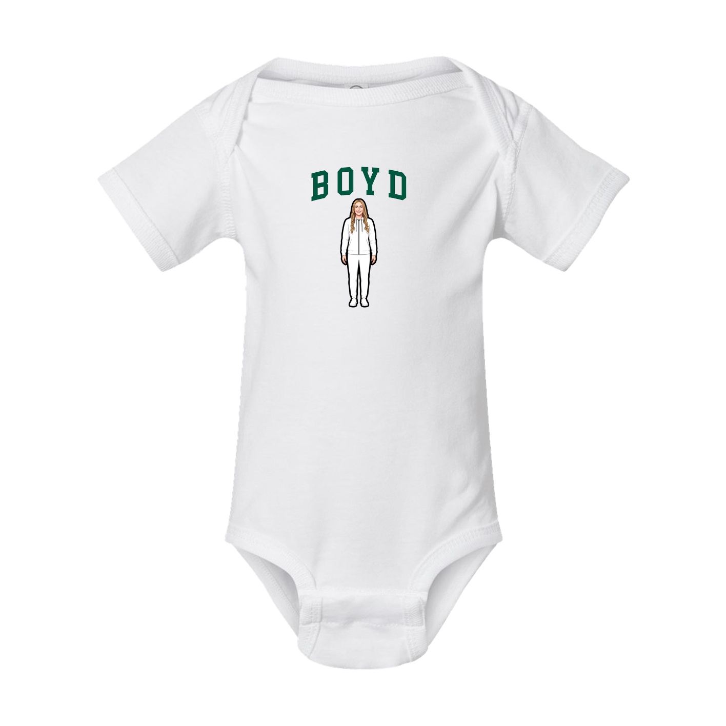 Baby Onesie — Shirsey in White
